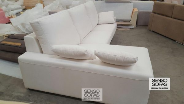 sofa chaise longue duo blanco