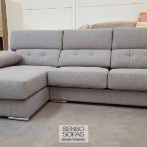 sofá modelo éxodo tres gris