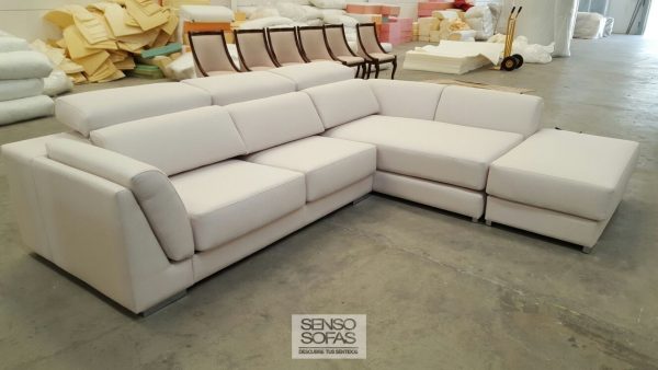 sofá lucca divan doble almohadilla