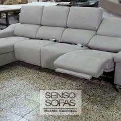 sofá model relax 3+1 gris