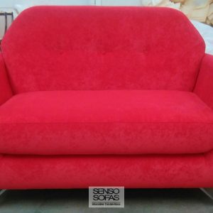 sofá modelo valencia rojo