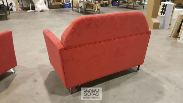 sofá modelo valencia rojo 5